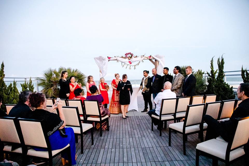 Intimate Beach Wedding