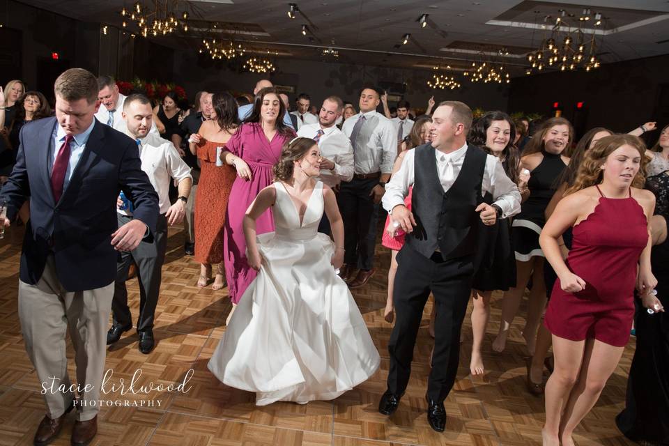 Packed dance floor