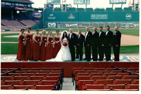 Couple & Wedding attendants