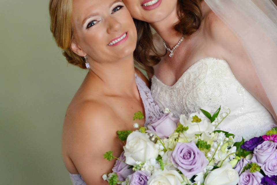 Bride and the mother