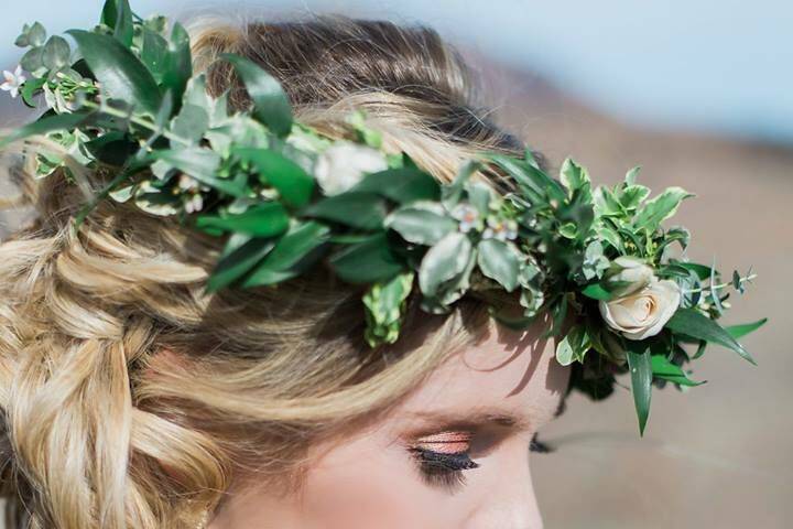 Wedding hair crown