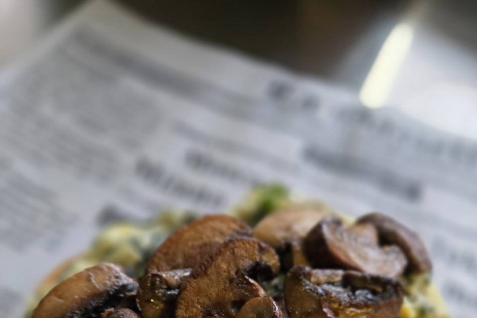 Spinach Mushroom