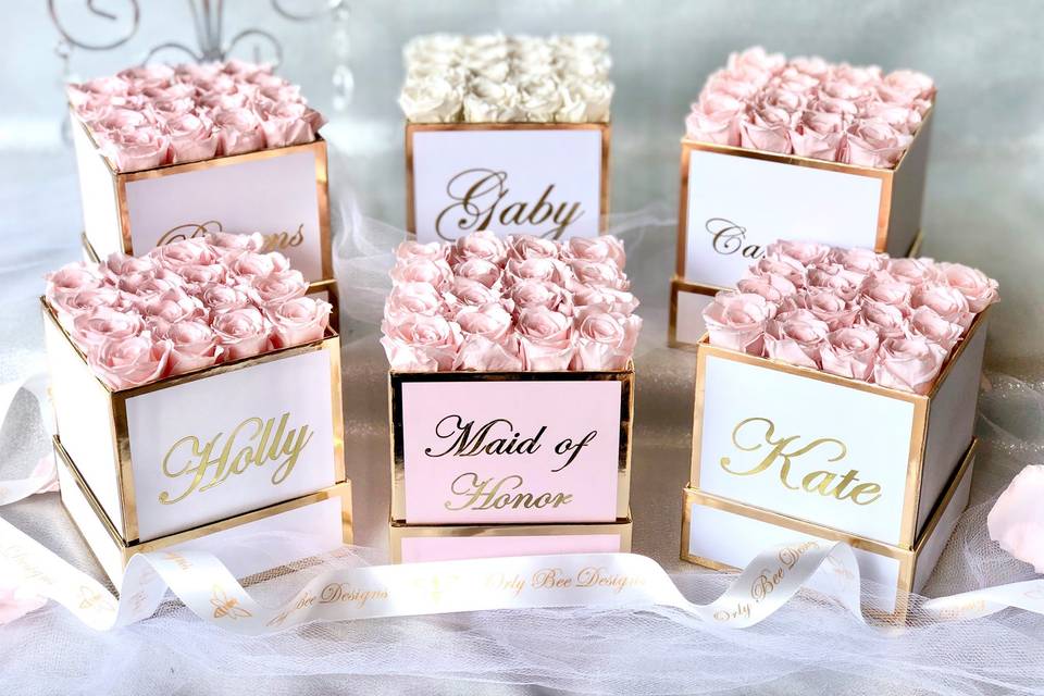 Bridal Party Rose Box