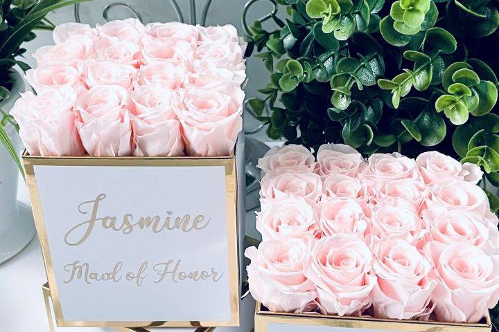 Bridal Party Proposal Rose Box