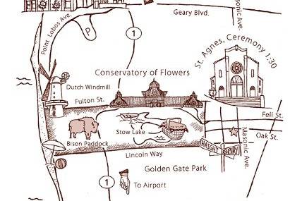Genevieve Walker Wedding Maps