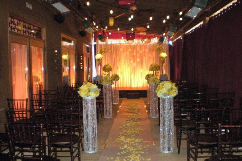 Wedding aisle