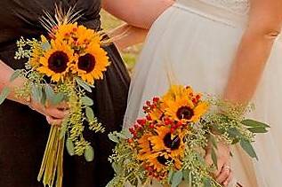 Sunflower bouquets