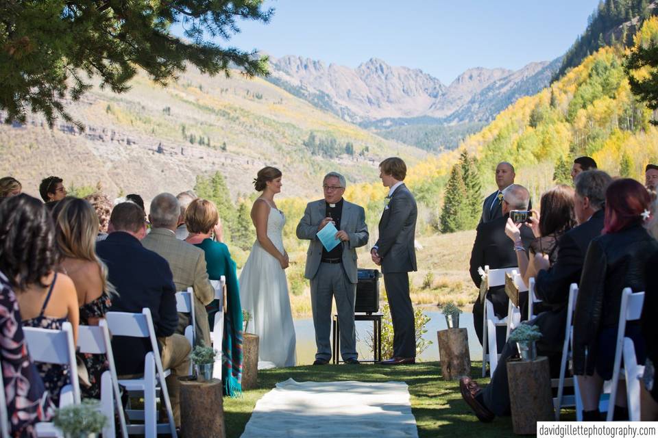 Ceremony in the Mountains!