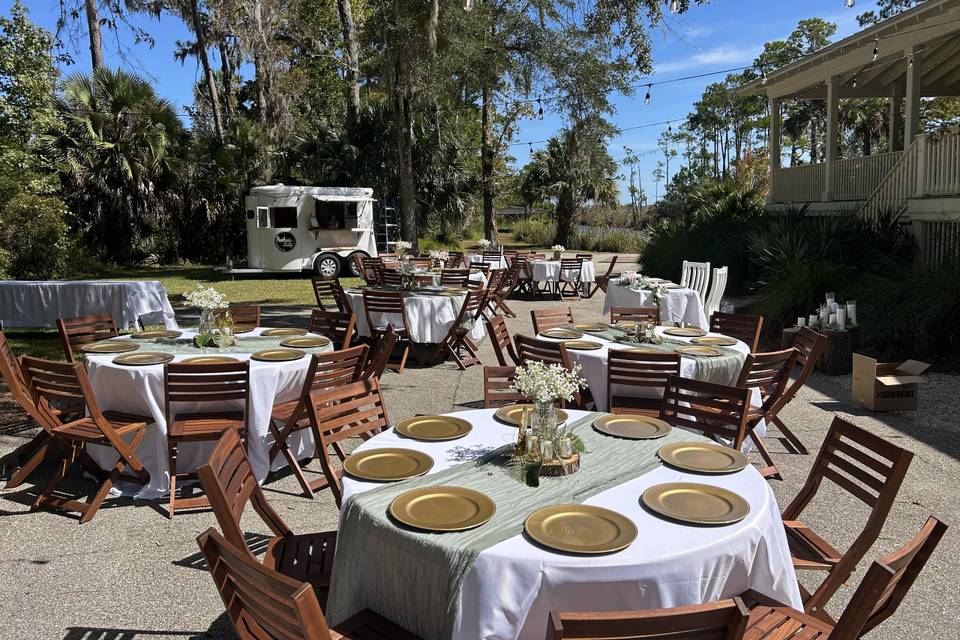 Beautiful wedding at the coast