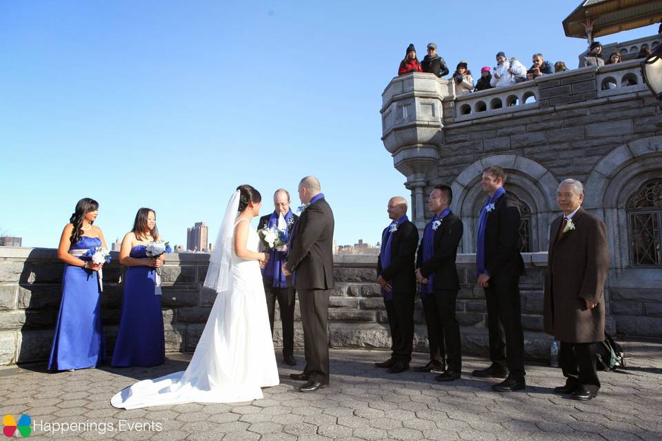 Central Park Wedding Ceremonies by Happenings