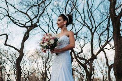 Bride in Central Park