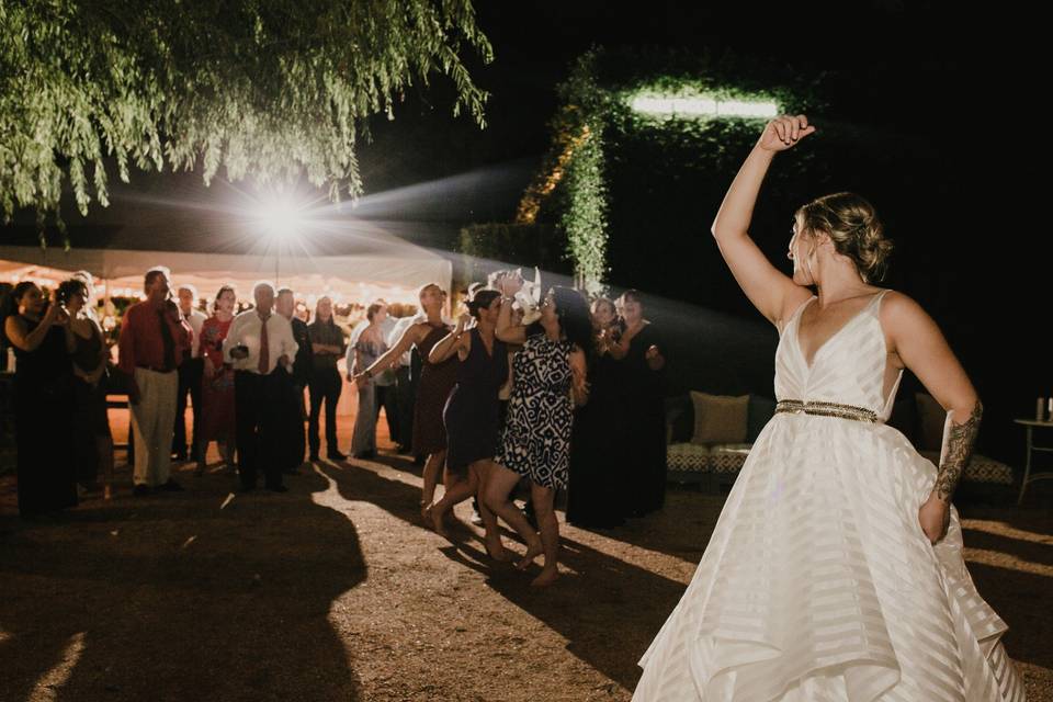 Bouquet Toss