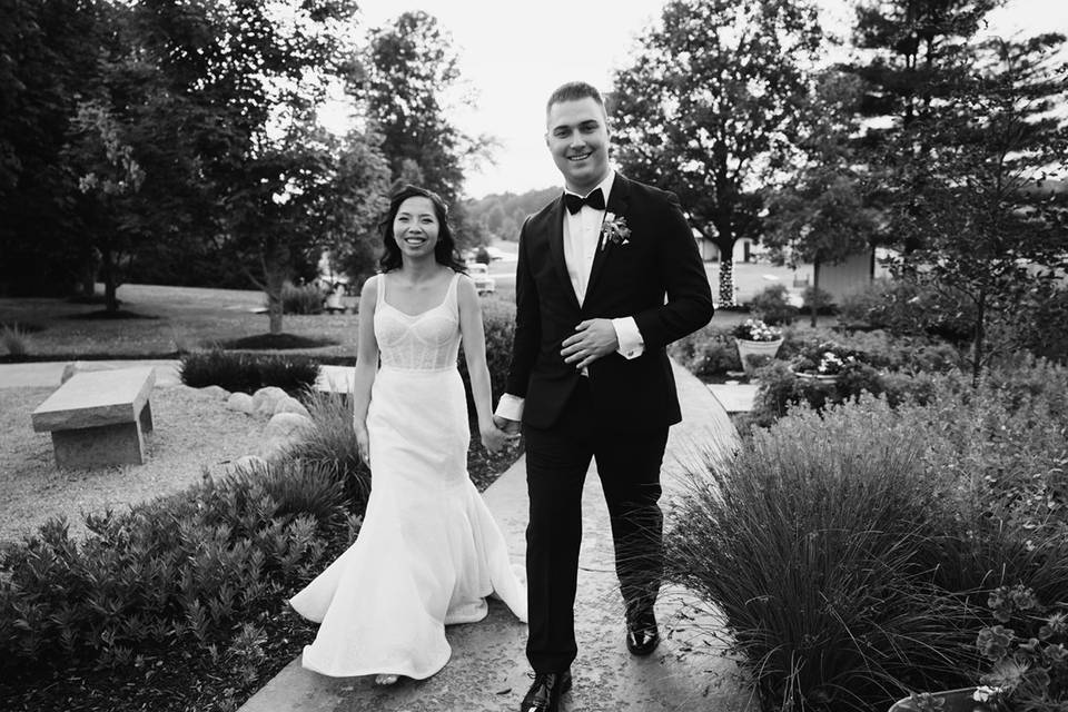 Walking hand in hand