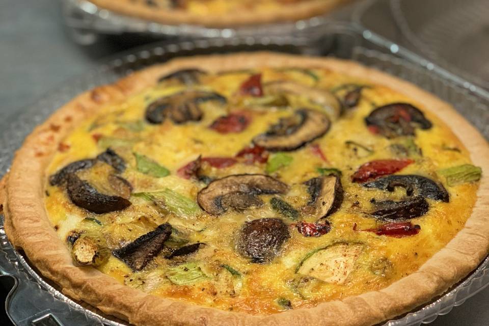 Breakfast quiche