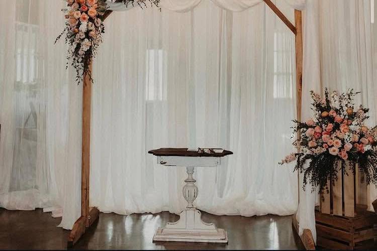 Ceremony indoors