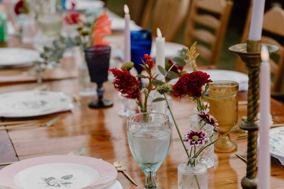 Mismatched table settings