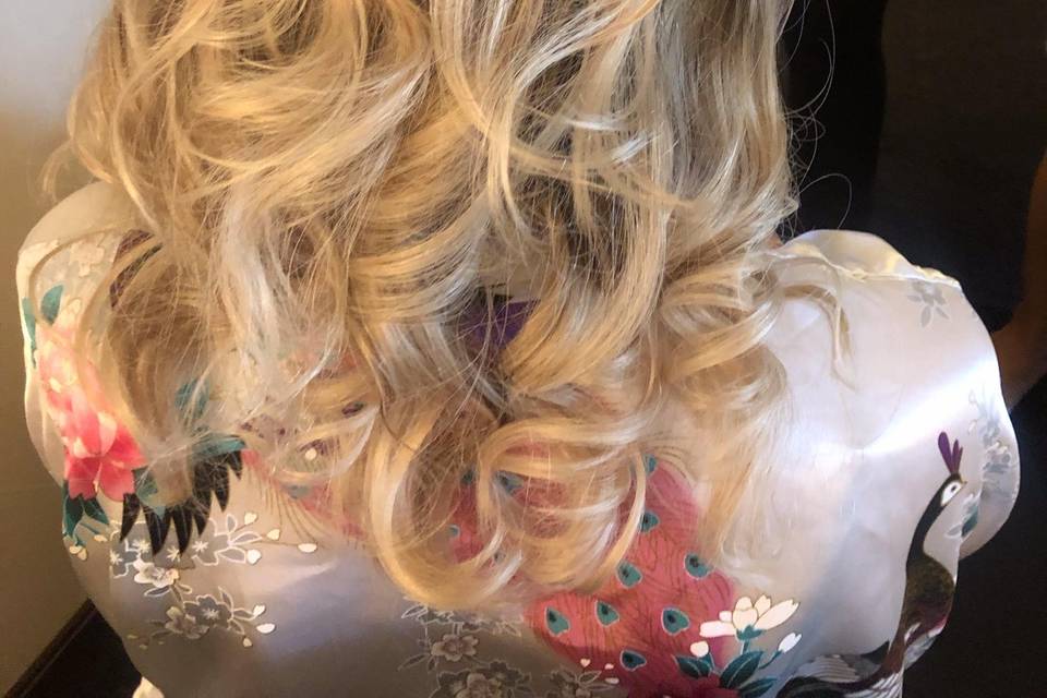 Bridal Hair by Kelsey