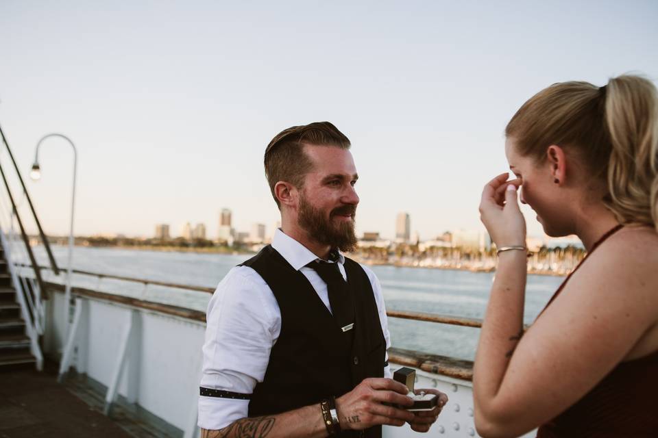 Engagement shoot with Tyler