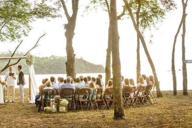 Beach Forest ceremony