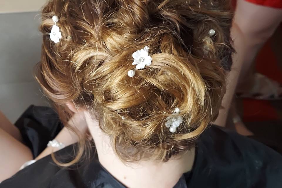 Bridal hair