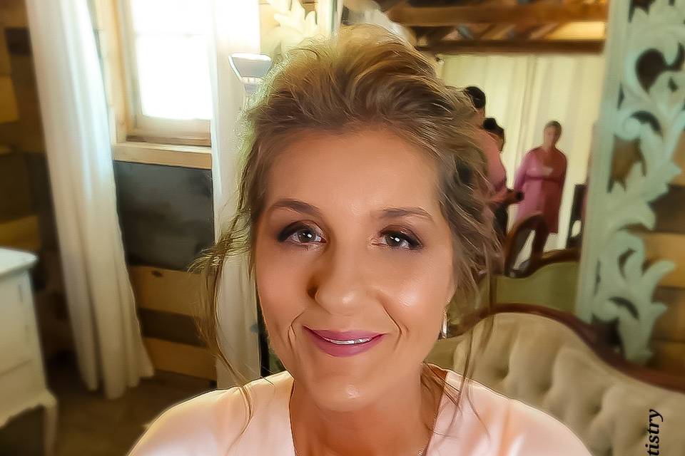 Bridal makeup look