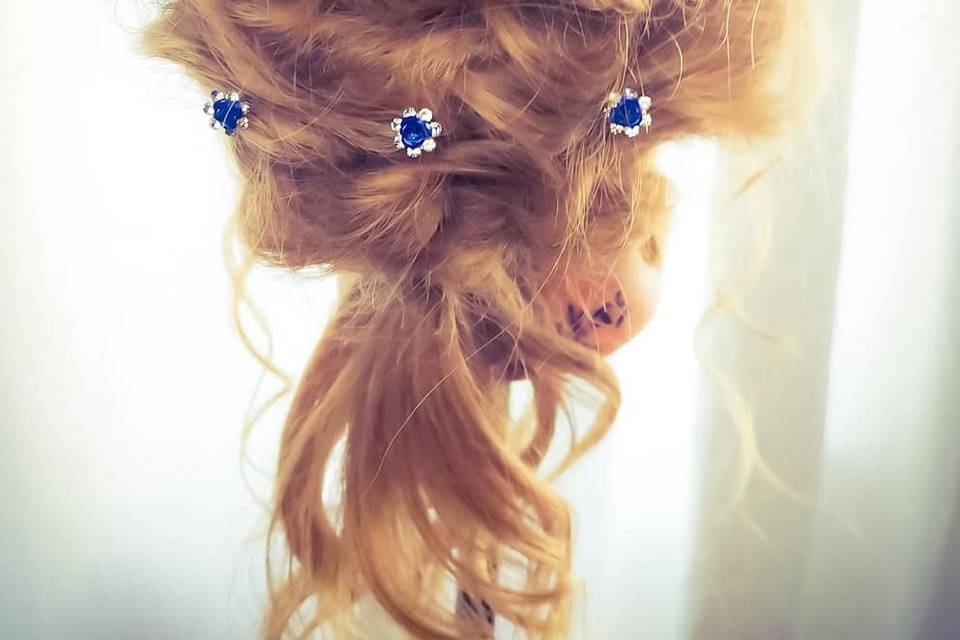 Bridal hair