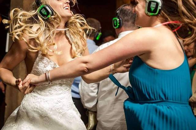 Silent party bride