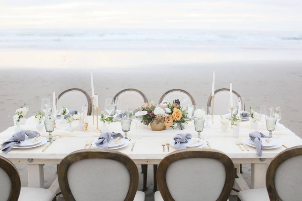 Rehearsal Dinner on the beach