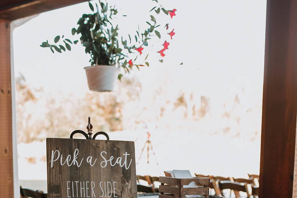 Ceremony Signs