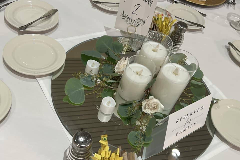 Candle décor