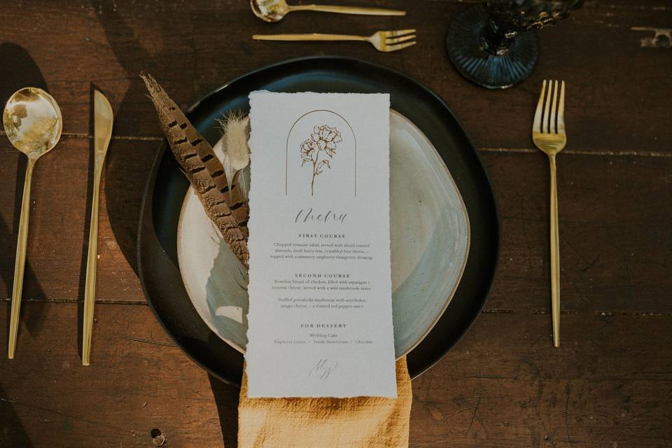 Wedding Table Setting