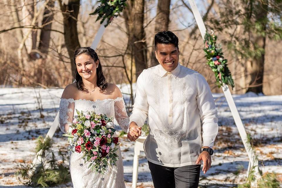 Winter wedding