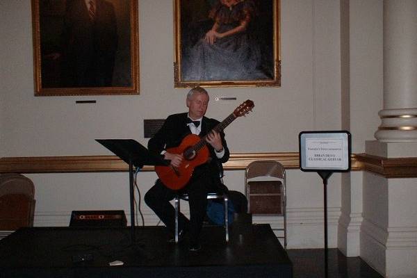 Cello/Guitar duo at Blessed Sacrament Church.