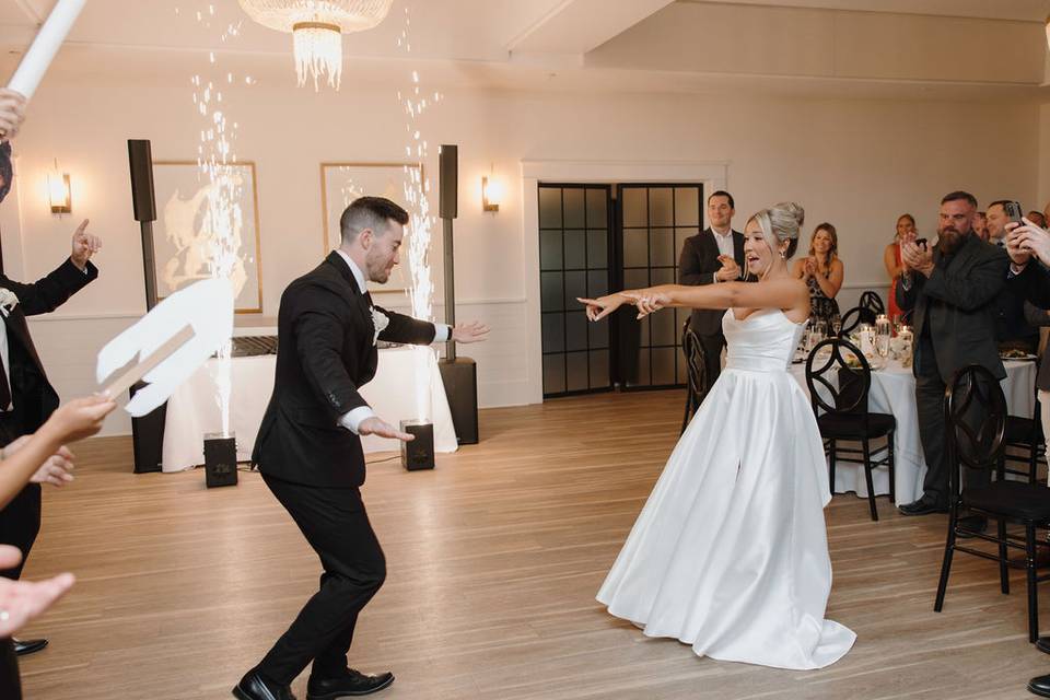 First Dance with Cold Sparks!