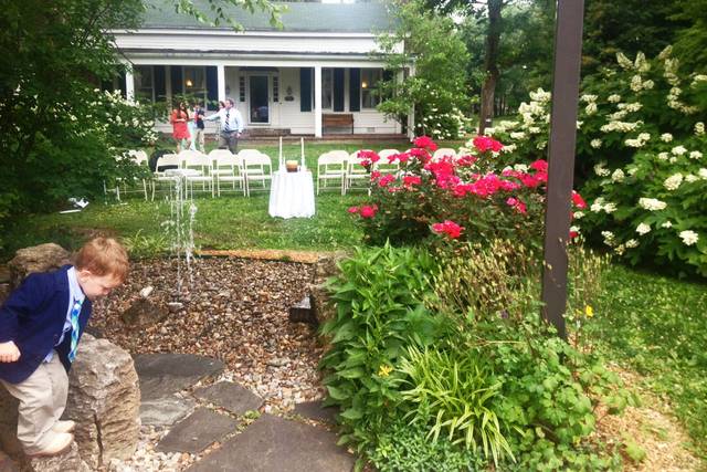 Outdoor wedding