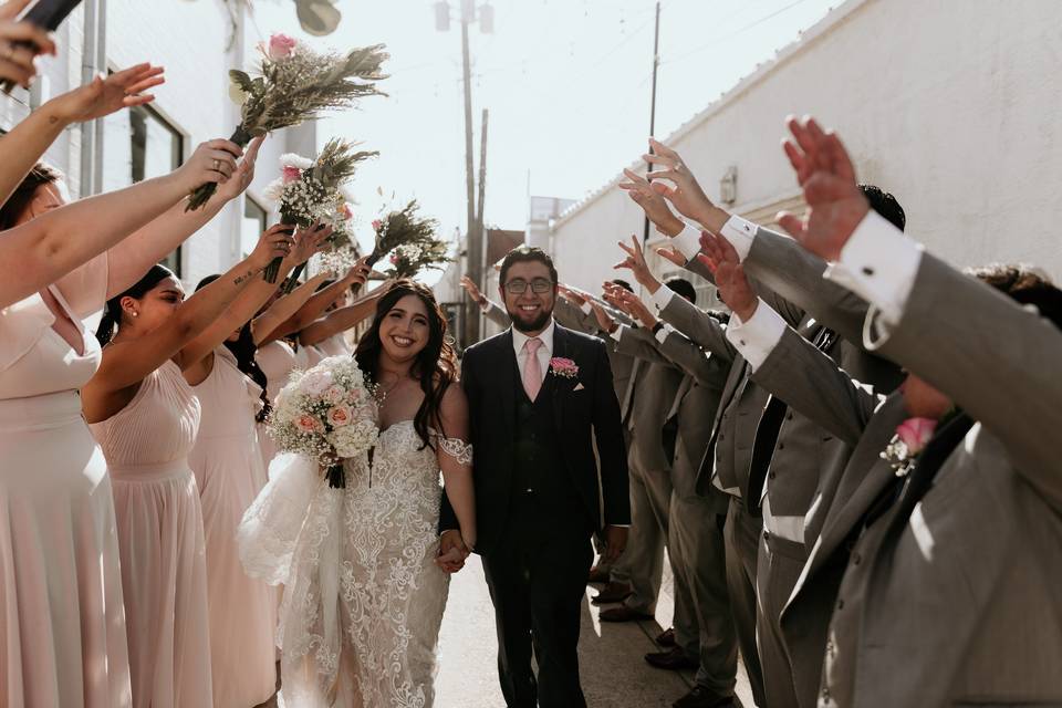 Bridesmaids & groomsmen