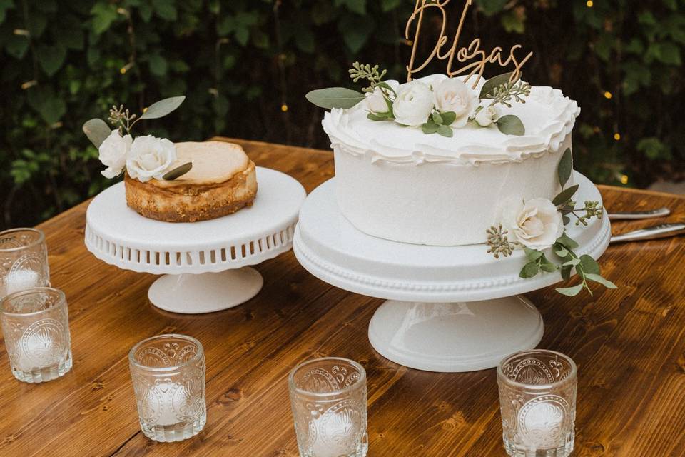 Bride + Groom Cake