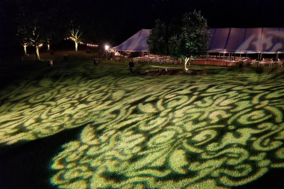 Artistic Patterns on lawn