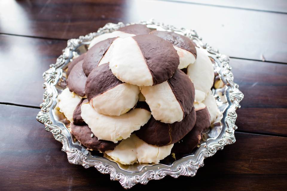 Black and white cookies