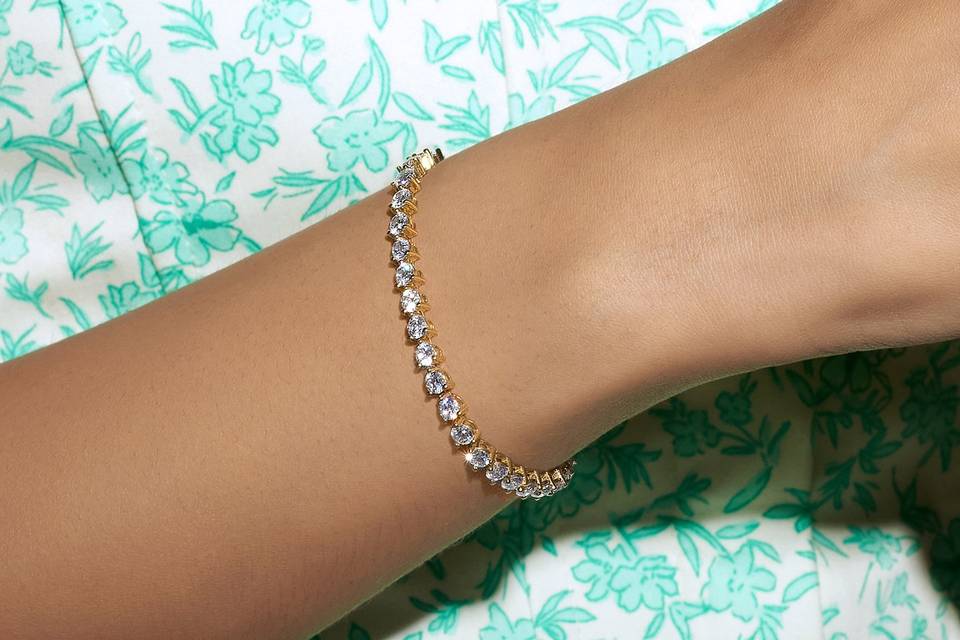 Captivating Tennis Bracelet