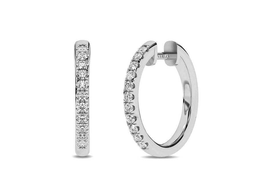 Diamond Arc Hoops