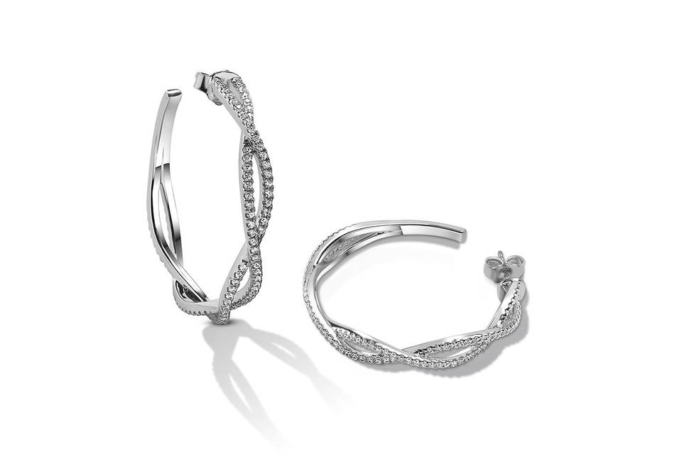 Entwined Hoops