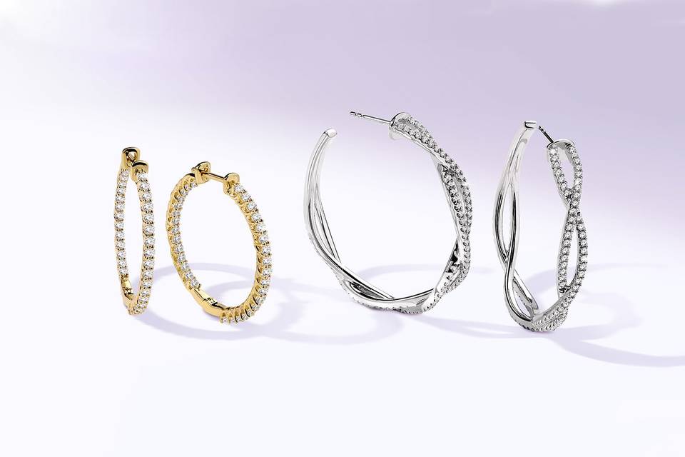 Entwined Hoops