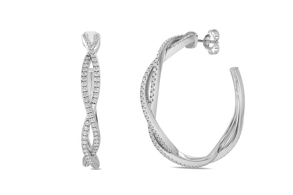 Entwined Hoops