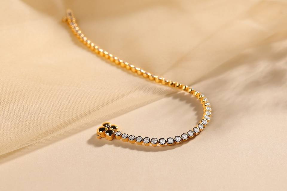 La Fleur Tennis Bracelet
