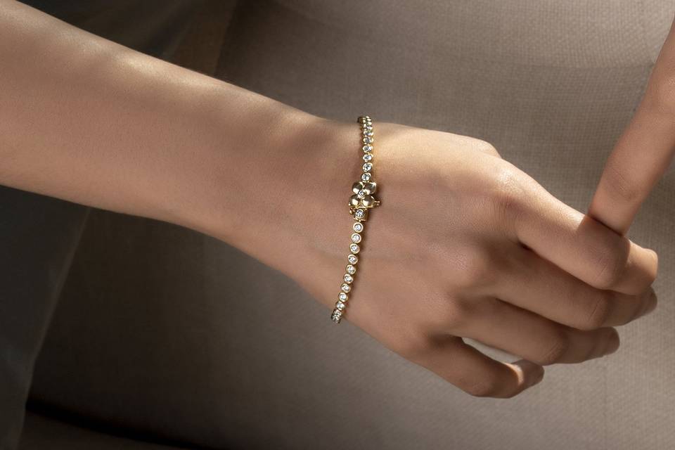 La Fleur Tennis Bracelet