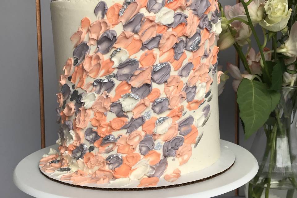 Cake with petals