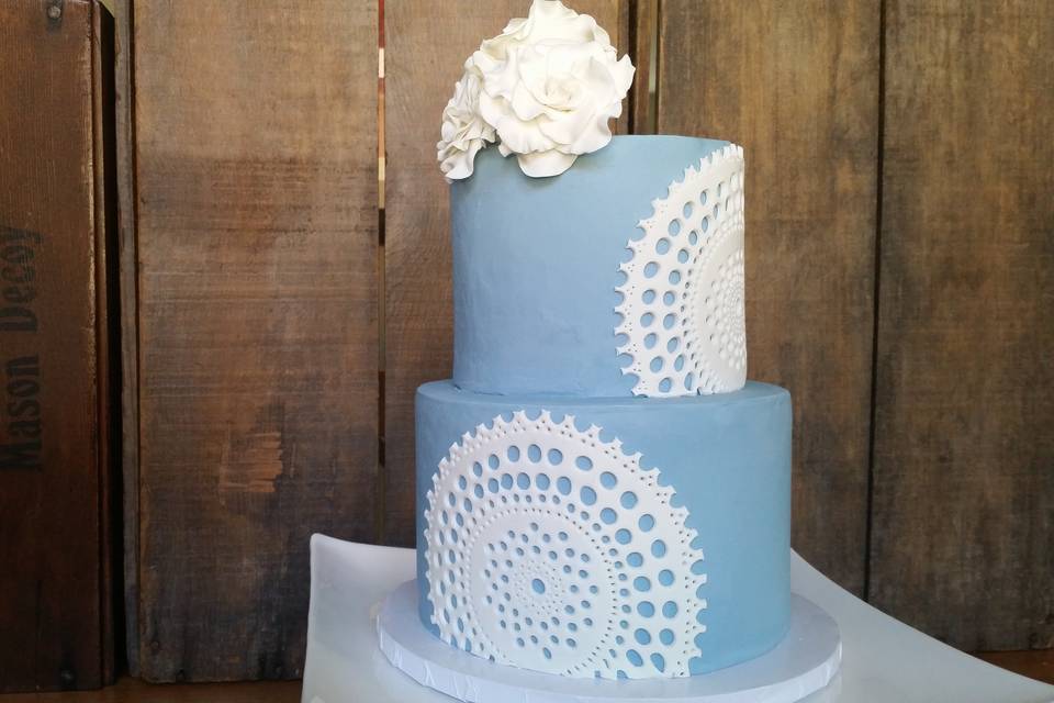 Blue cake