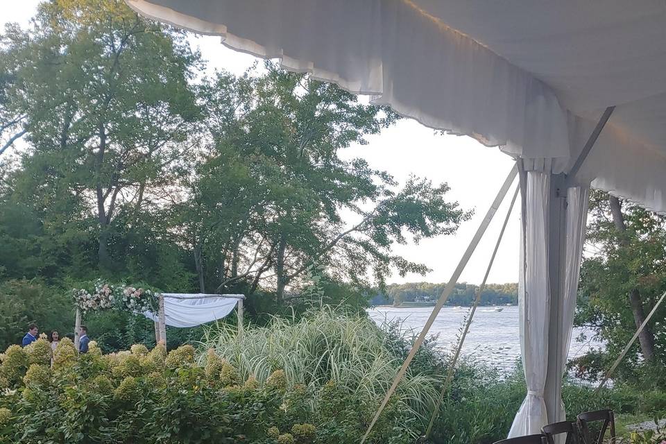 Chuppah, Reception, Waterfront