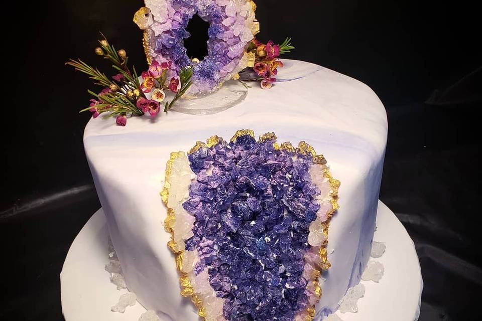 Geode Cake